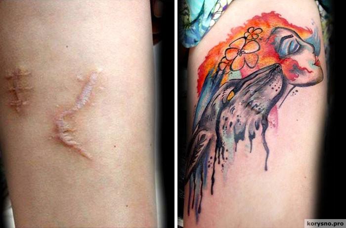 Этот мастер делает бесплатные тату пострадавшим женщинам