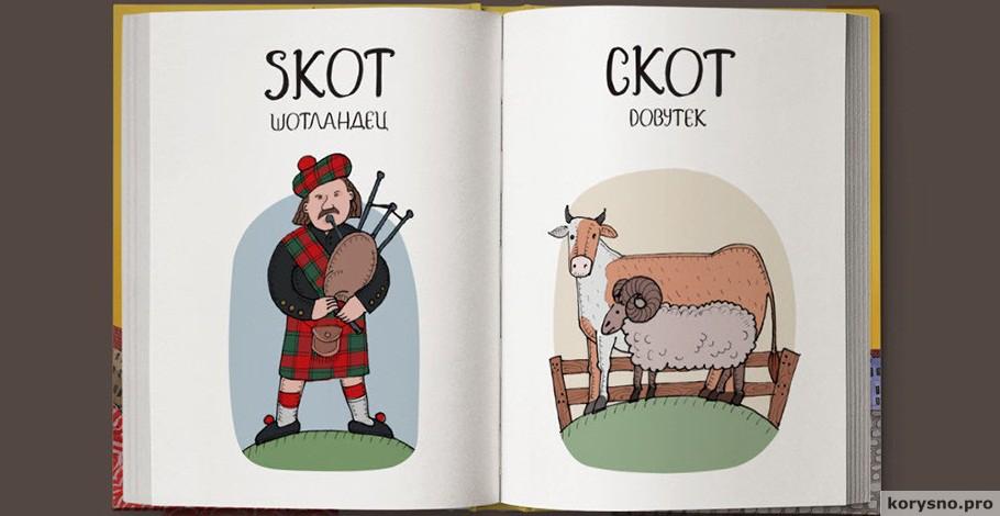 Карикатуры: Веселый чешско-русский словарь
