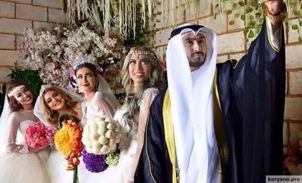 Ради мести бывшей жене кувейтянин женился на четырех девушках