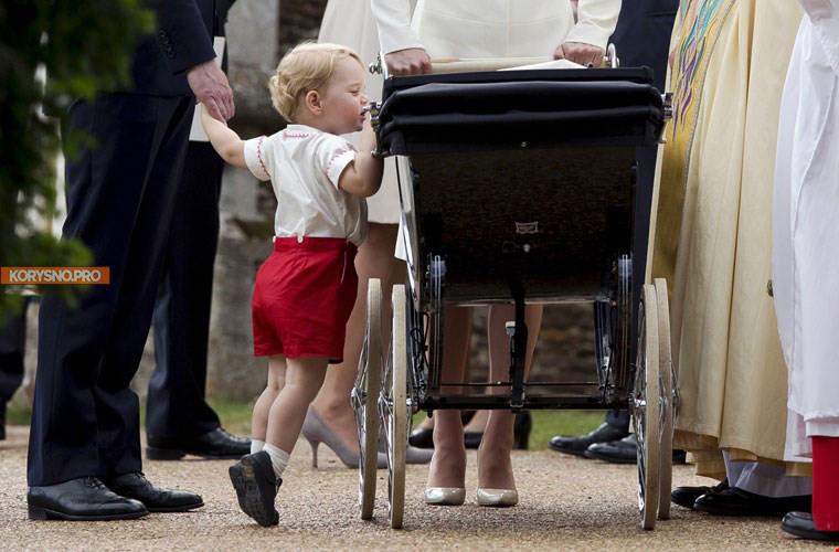Почему принц Джордж носит шорты?