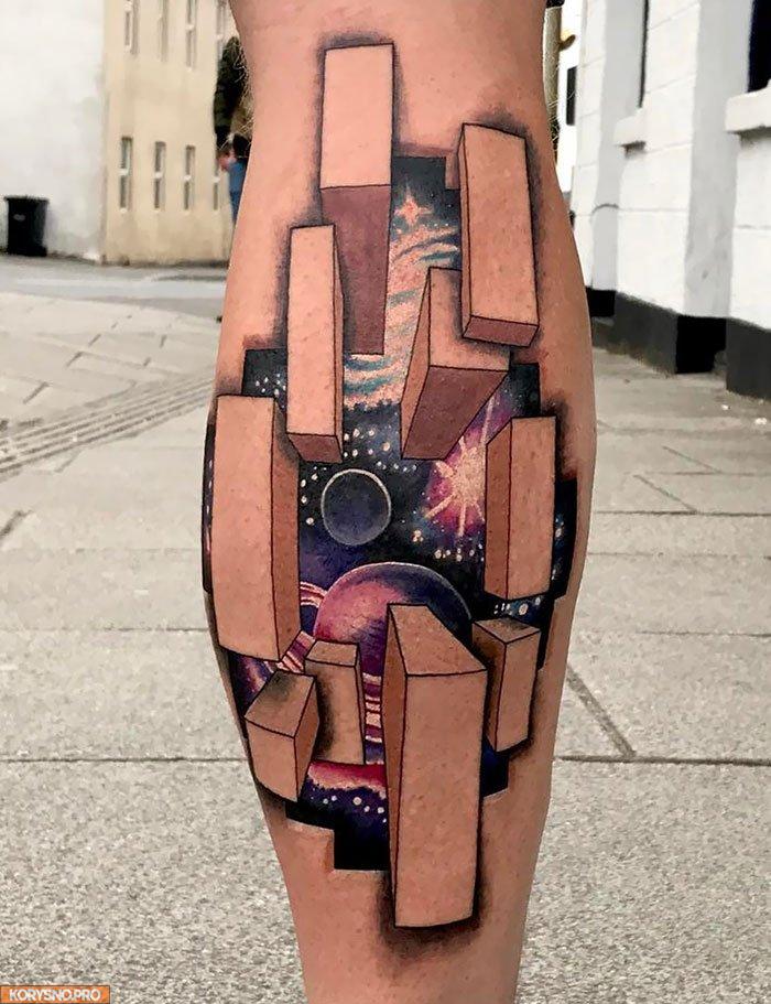 Мода 2019: реалистичные татуировки для мужчин и женщин (Фото)