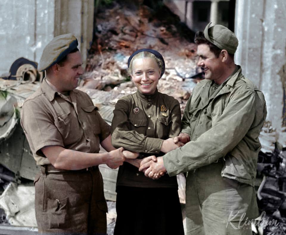 Цветные снимки Второй Мировой