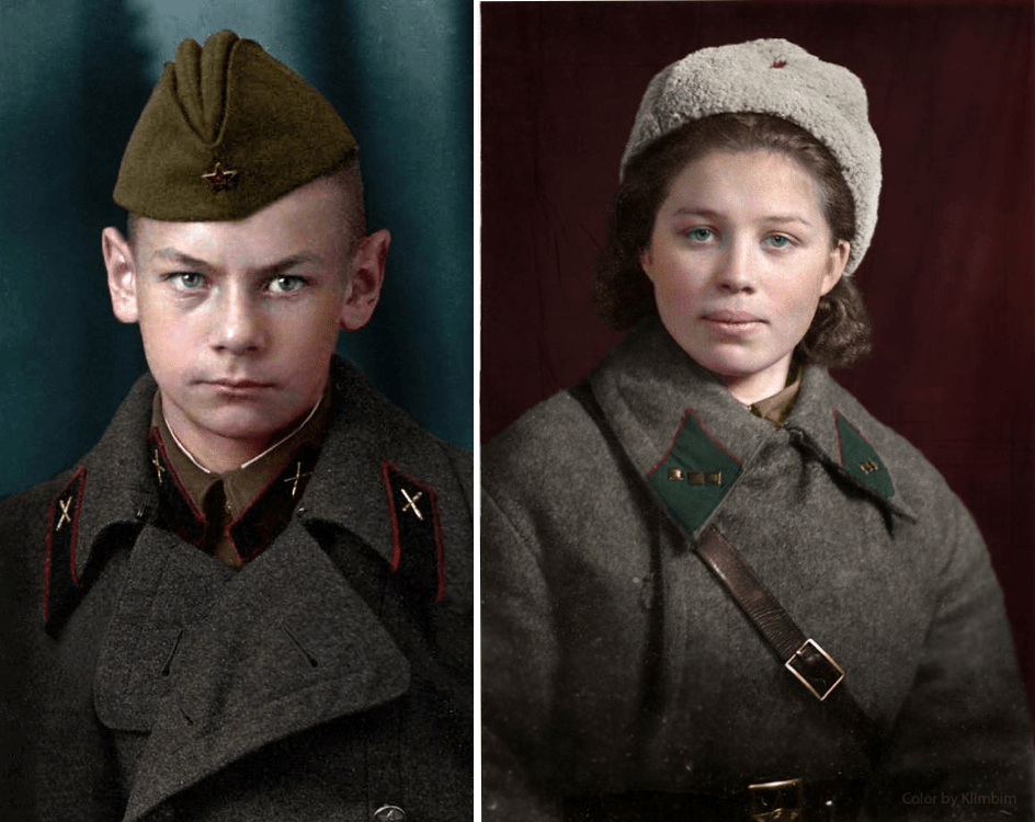 Цветные снимки Второй Мировой