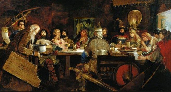 Кулинарные изыски Древней Руси: березовая каша и жареные лебеди